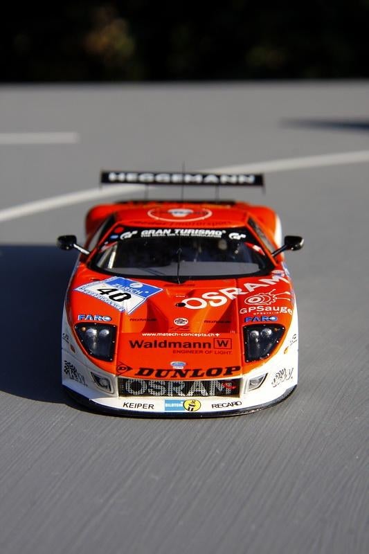 Ford GT #40 24h Nurburgring 2009 - Minichamps 1:43, Ophalen of Verzenden, Zo goed als nieuw, Auto, MiniChamps