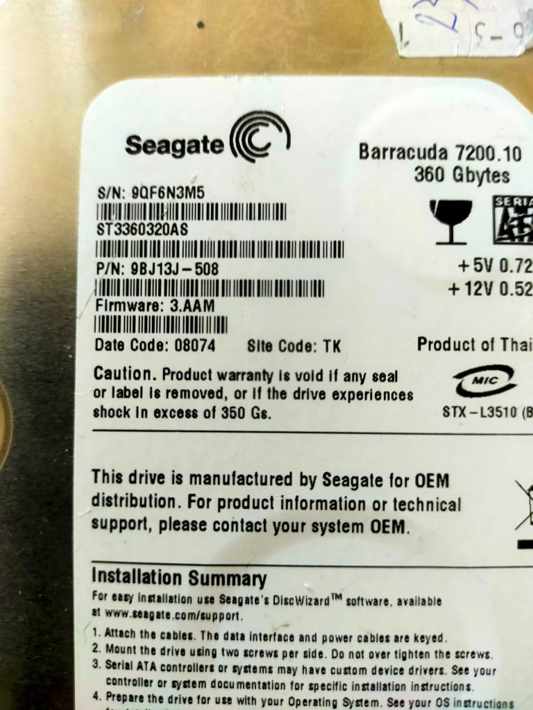 Hard Disk Seagate, Neuf, Enlèvement ou Envoi, SSD, Interne