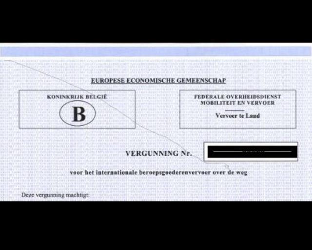 Vakbekwaamheid transportvergunning / personenvergunning, Enlèvement ou Envoi