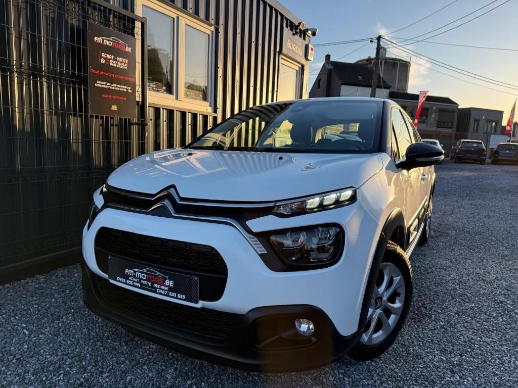 Citroen C3 1.2i Busines/ LED/ CarPlay/ Entretien+Garantie 1a, Autos, Citroën, Entreprise, Achat, C3, Phares directionnels, Airbags