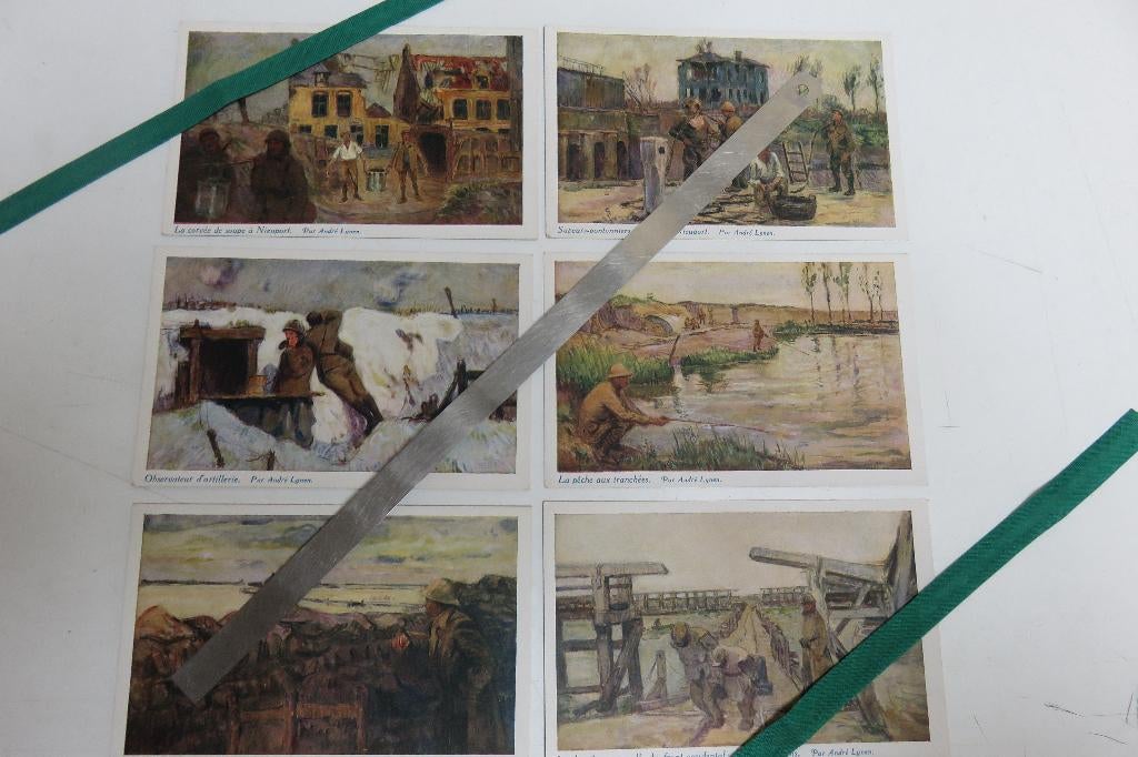Série cartes postales Militaria, Enlèvement ou Envoi, 1920 à 1940, Non affranchie, Politique et Histoire
