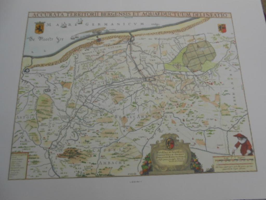 Stadsplannen  Veurne 1665 Nieuwpoort, Antiek en Kunst, Ophalen