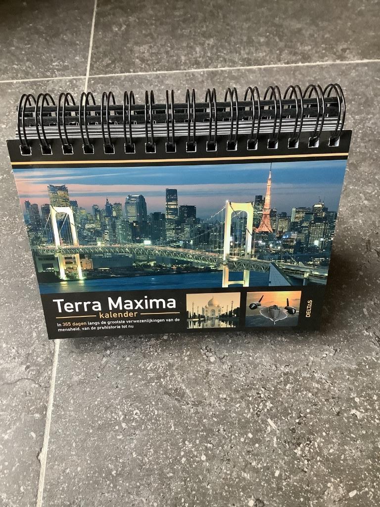 Terra Máxima kalender, Ophalen, Zo goed als nieuw