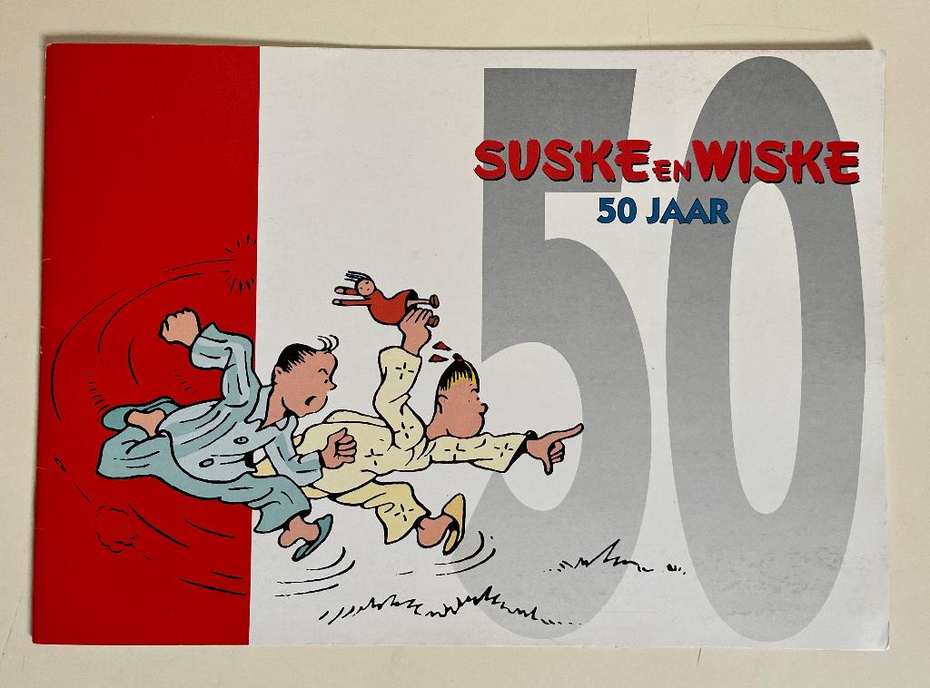 Suske en Wiske - folder 50 jaar - 1995, Boeken, Verzenden, Willy Vandersteen