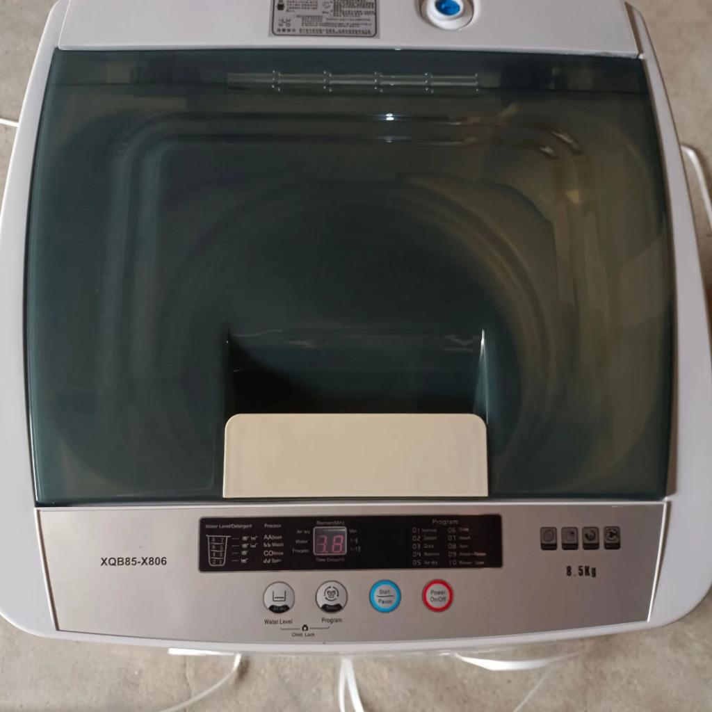 Draagbare automatische wasmachine, Elektronische apparatuur, Wasmachines, 10 kg of meer, Ophalen of Verzenden, Zo goed als nieuw