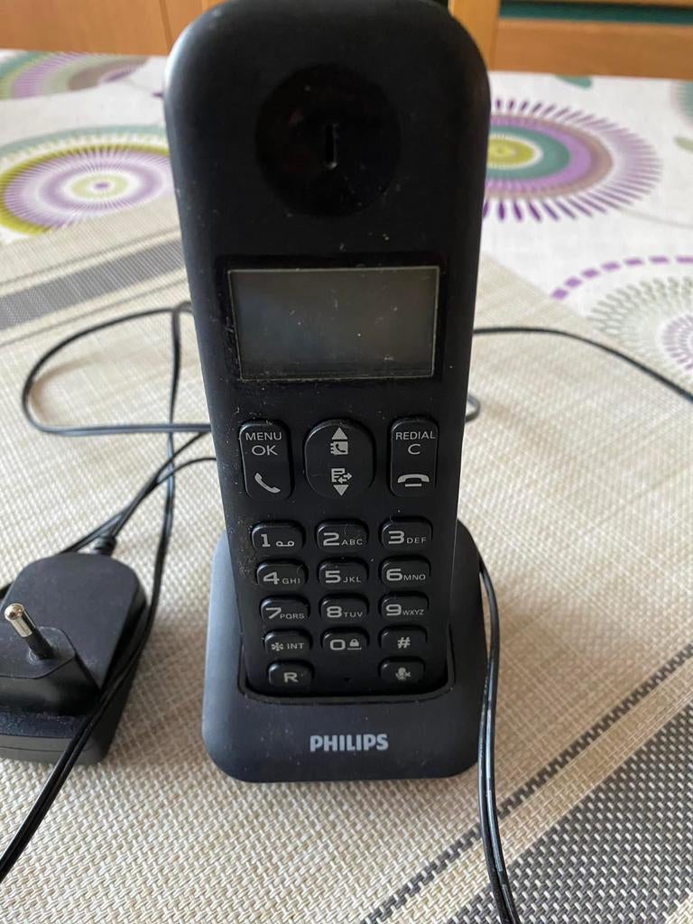 Téléphone  fixe sans fil Philips – Modèle D15x, Télécoms, Enlèvement ou Envoi, Comme neuf