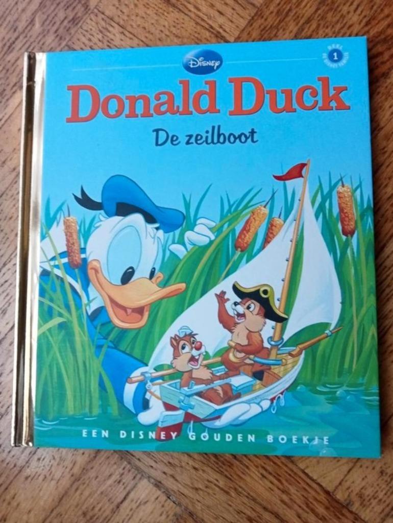Donald Duck - De zeilboot, Ophalen of Verzenden, Gelezen, Gouden boekje