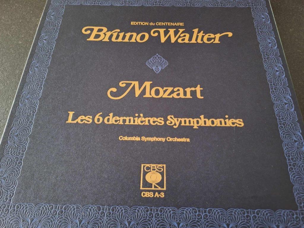Mozart / Walter - Les 6 Dernières Symphonies Box 3 x Lp's, Ophalen of Verzenden, Kamermuziek, Gebruikt, 12 inch