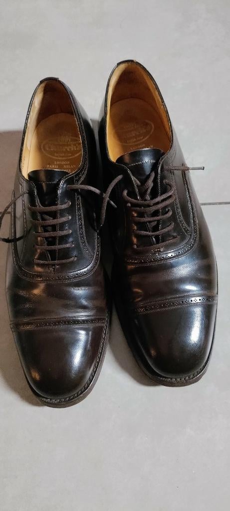 Herenschoenen luxemerk CHURCH maat 44, Ophalen of Verzenden, Zo goed als nieuw