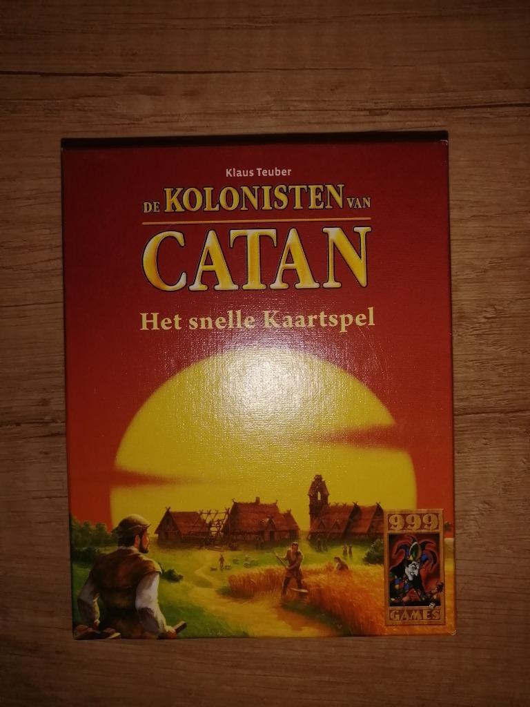 Kolonisten van Catan het snelle kaartspel, Enlèvement ou Envoi, Comme neuf, 999 games