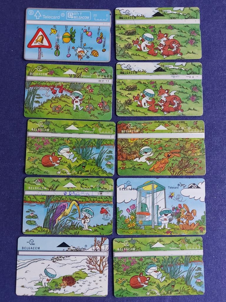 Telecard RTT, Verzamelen, Ophalen