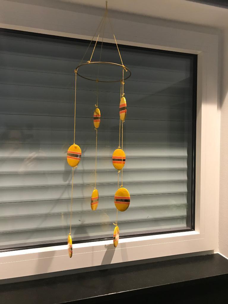 Paasversiering om op te hangen aan venster / boven tafel..., Ophalen of Verzenden, Gebruikt