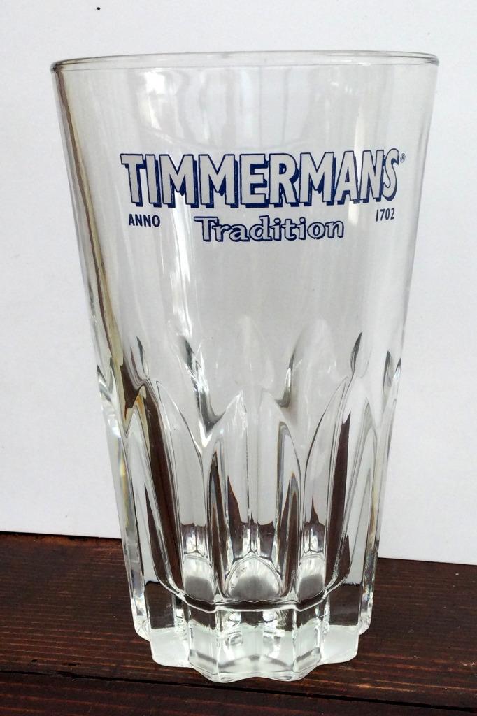 bier brouwerij glas Timmermans Tradition Itterbeek, Verzamelen, Ophalen of Verzenden, Zo goed als nieuw