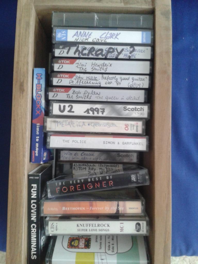 Muziekcassettes - Rock - Foreigner/Knuffelrock/Beethoven etc, Ophalen, Pop, 26 bandjes of meer, Origineel