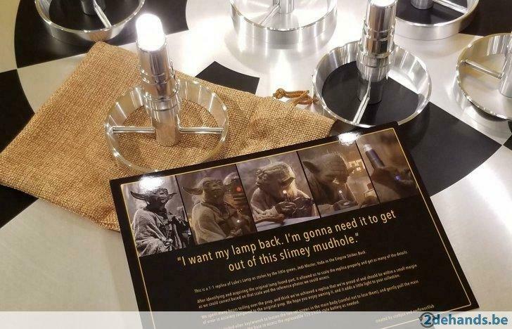 Star Wars Prop Replica: Yoda 's Lamp, Enlèvement ou Envoi, Neuf, Réplique