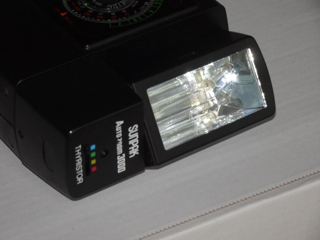 sunpak flits, TV, Hi-fi & Vidéo, Photo | Flash, Enlèvement, Utilisé