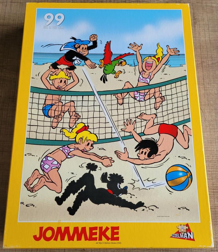 Jommeke: mooie puzzel - 99 stukjes, Verzamelen, Ophalen of Verzenden, Overige figuren, Zo goed als nieuw, Overige typen