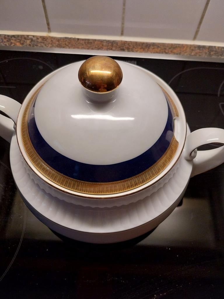 Terrine à soupe en porcelaine Bavaria Vintage des années 197, Enlèvement ou Envoi, Neuf, Porcelaine