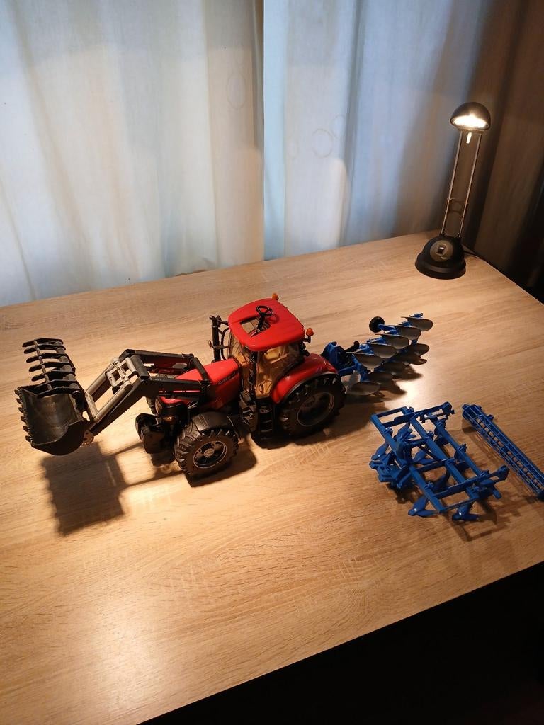 Bruder Traktor avec accessoires, Enlèvement ou Envoi