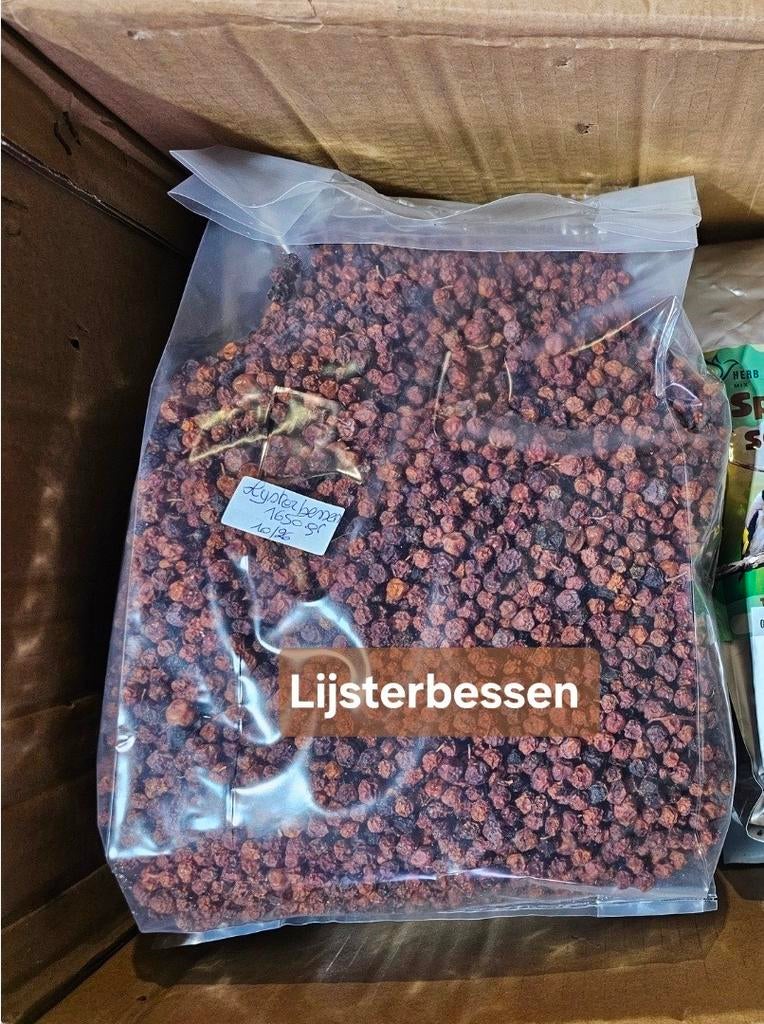Gedroogde Lijsterbessen 500 gram - Winkel en Webshop, Ophalen