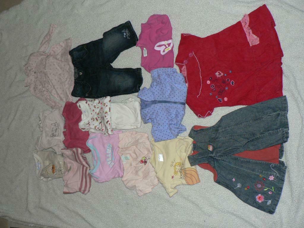 VETEMENTS BEBE 6 MOIS FILLE (achat à la pièce), Kinderen en Baby's, Babykleding | Maat 68, Gebruikt, C&A, Meisje, Ophalen of Verzenden