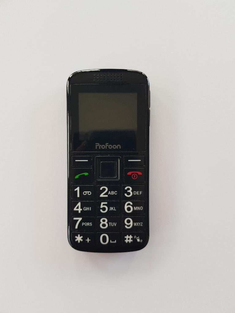 gsm PROFOON met grote toetsen en luide beltoon senioren, Telecommunicatie, Ophalen, Gebruikt, Overige merken