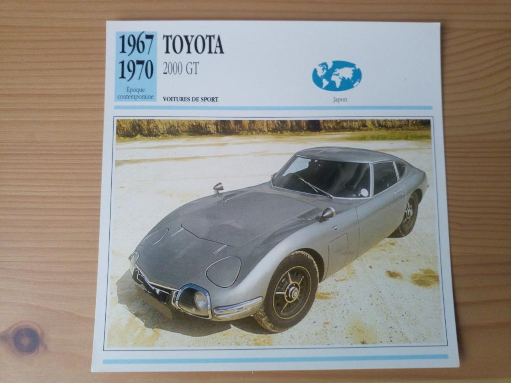 Toyota - Edito Service kaarten auto bouwperiode 1967-1990, Verzamelen, Ophalen of Verzenden, Zo goed als nieuw, Auto's