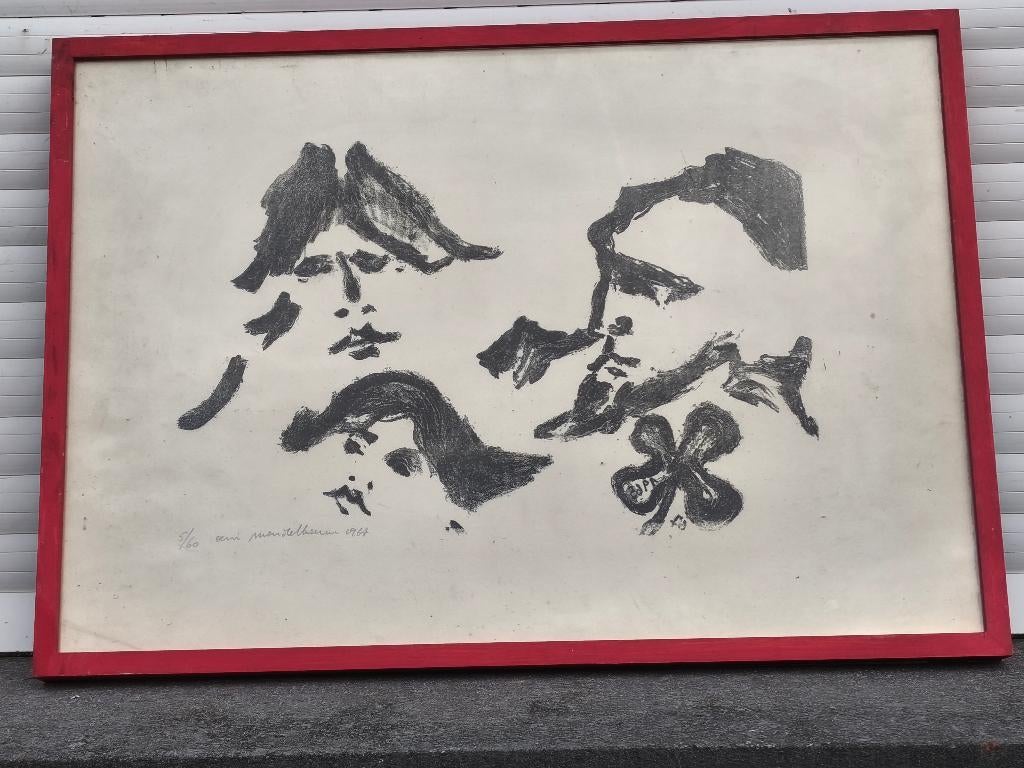 Lithografisch bord, Ophalen of Verzenden