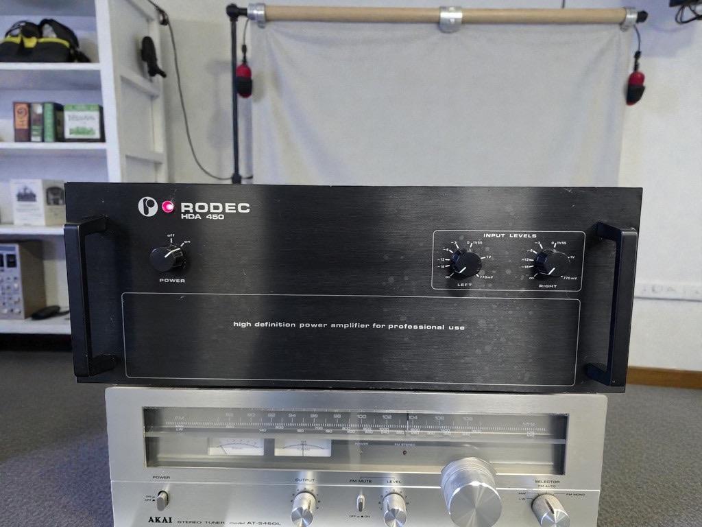 Amplificateur Vintage Rodec HDA 450, Enlèvement ou Envoi