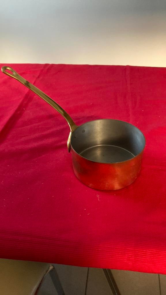 Koperen pan 14,5 diameter, Antiek en Kunst, Antiek | Brons en Koper, Ophalen