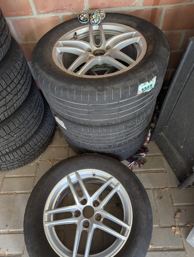 Jantes Alfa Giulia, Pneus et Jantes, 16 pouces, Véhicule de tourisme, Pneus été