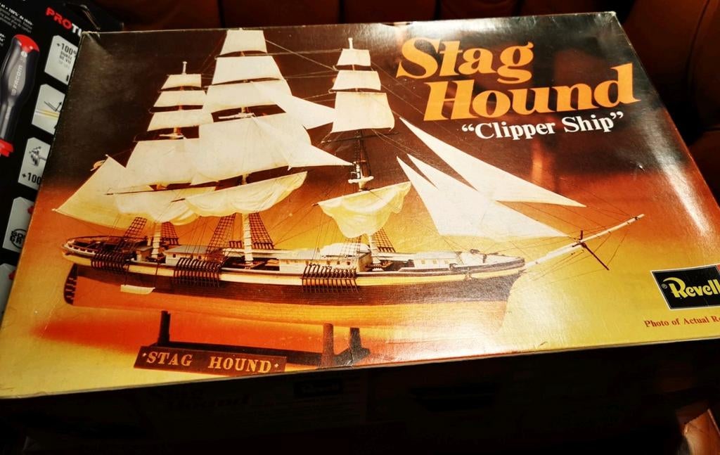 Stag Hound - clipper vintage Revell complet, Enlèvement ou Envoi, Comme neuf, Revell