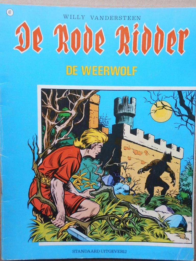 De Rode Ridder - De weerwolf, Enlèvement ou Envoi, Une BD, Studio  Vandersteen, Utilisé