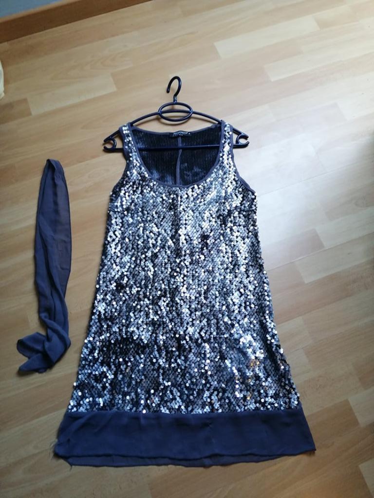 JURK GRIJS MERK RINASCIMENTO – MAAT S – DUUR IN AANKOOP, Gris, Enlèvement ou Envoi, Taille 36 (S), Rinascimento