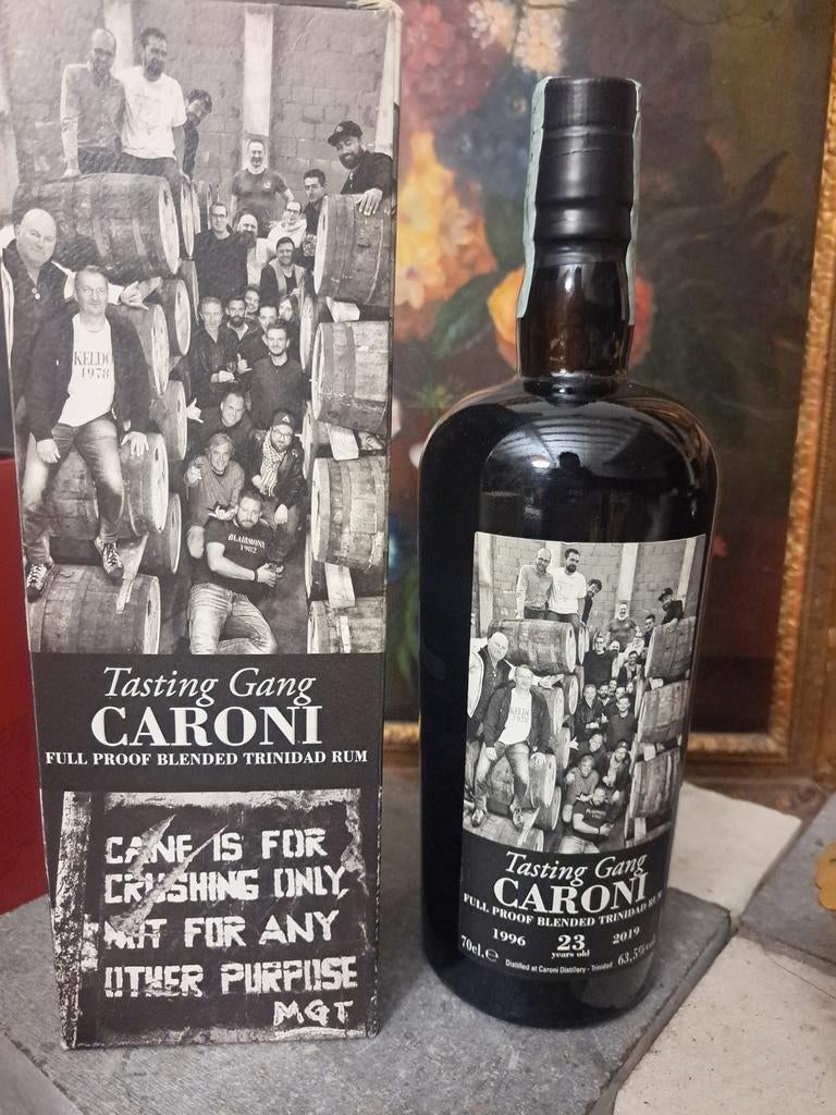 Caroni tasting gang, Enlèvement ou Envoi