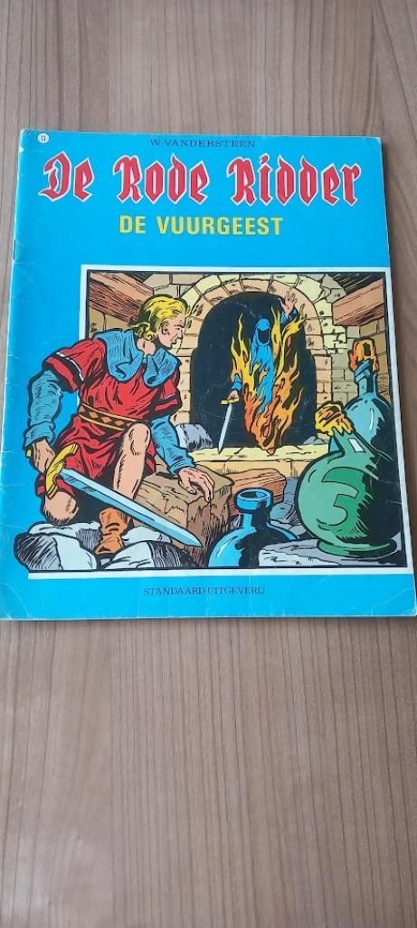 De Rode Ridder. Album nr 13. De Vuurgeest, Gelezen, Willy Vandersteen, Eén stripboek, Ophalen of Verzenden