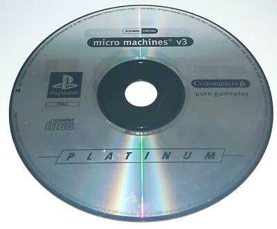 Micro Machines V3 Platinum (jeu uniquement), Enlèvement ou Envoi, 1 joueur, Course et Pilotage, Utilisé