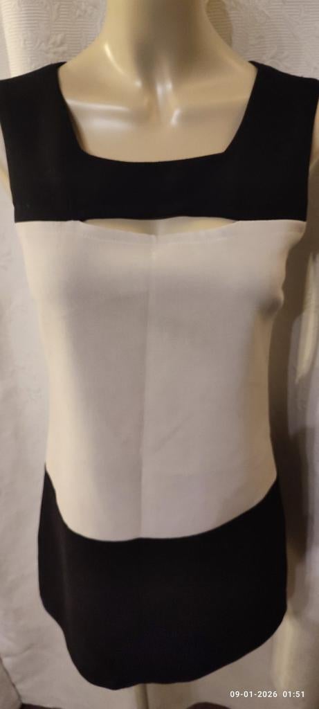 Stijlvol kleed te koop, Kleding | Dames, Maat 38/40 (M), Wit, Sandro ferrone, Ophalen of Verzenden