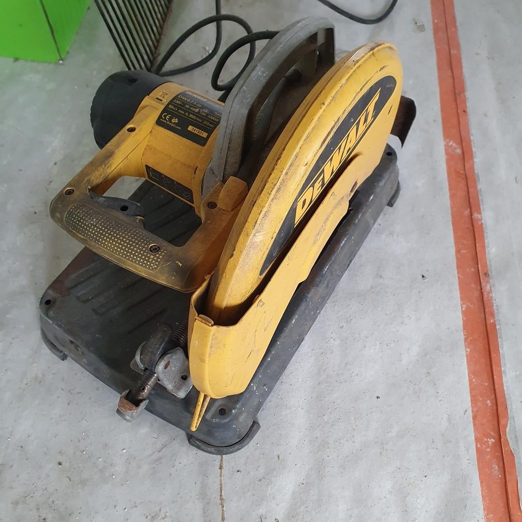 Afkortschijf Dewalt 355mm DW781, Ophalen of Verzenden, Zo goed als nieuw