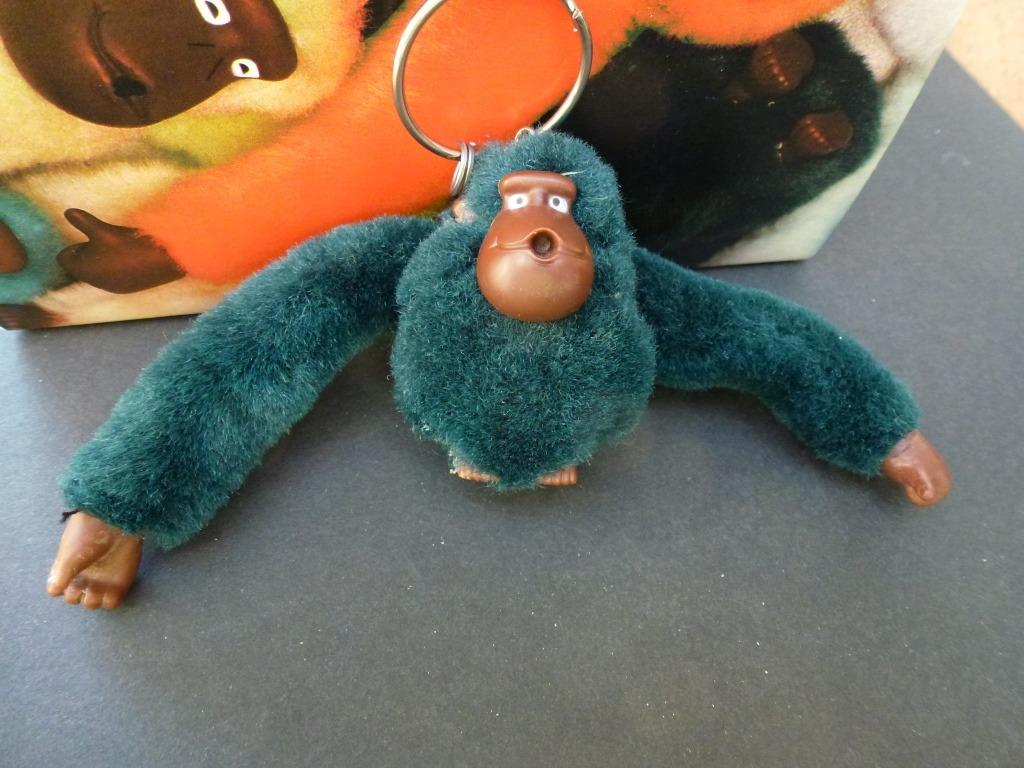 sleutelhanger groen aapje Kipling, Verzamelen, Ophalen of Verzenden, Gebruikt, Dier of Natuur