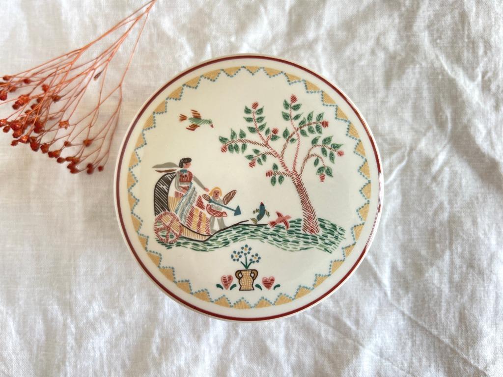 Bonbonnière Villeroy & Boch American Sampler, Antiquités & Art, Enlèvement ou Envoi
