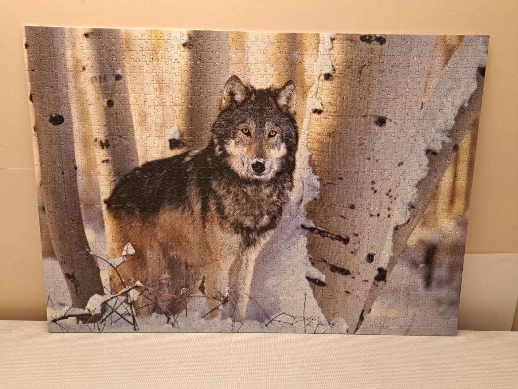 Puzzel wolven, Enlèvement, Comme neuf, Puzzle