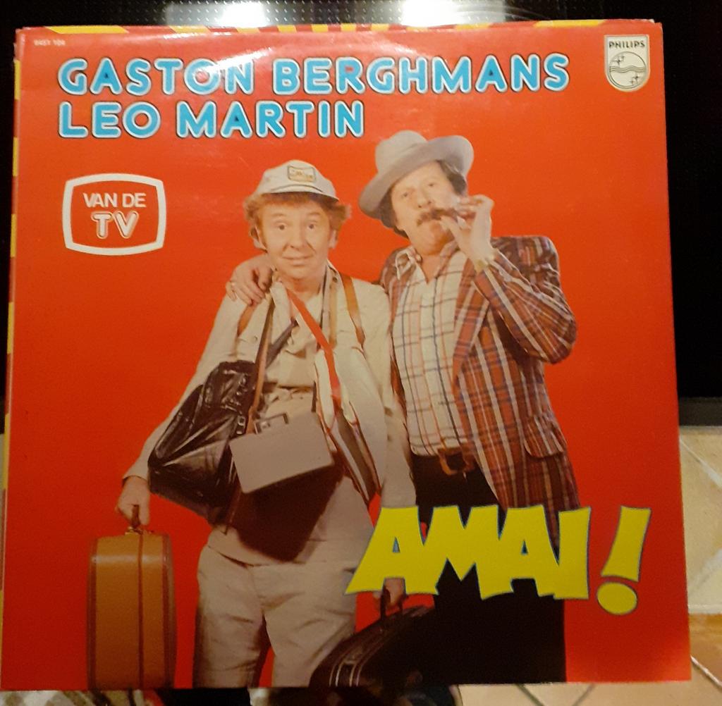 LP Gaston & Leo - Amai, Ophalen of Verzenden, Gebruikt, 12 inch, Overige genres