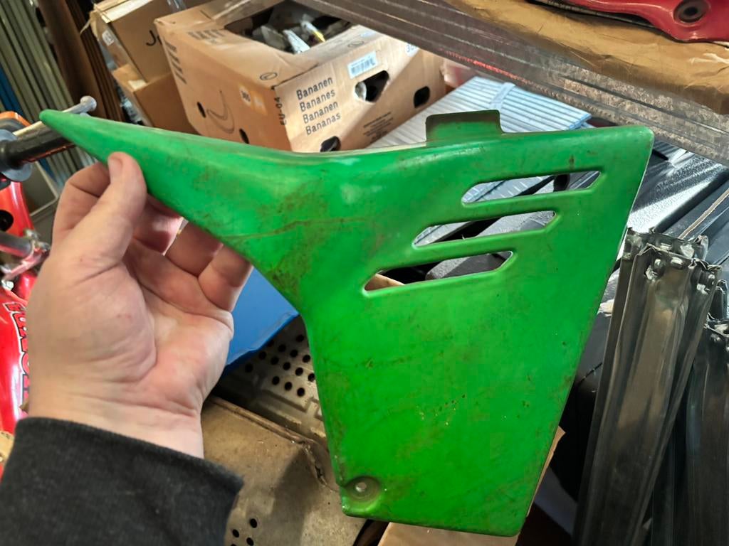 Zijdeksel Kawasaki KLX250 1982-, Motoren, Ophalen of Verzenden, Gebruikt