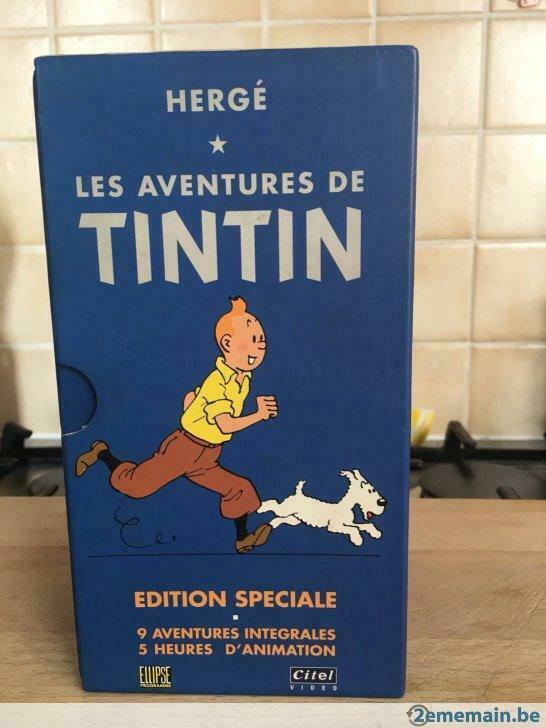Coffret tintin en cassette, Enlèvement, Utilisé