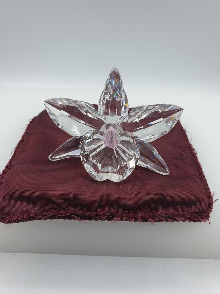 Swarovski Orchidee licht roze., Ophalen of Verzenden, Zo goed als nieuw