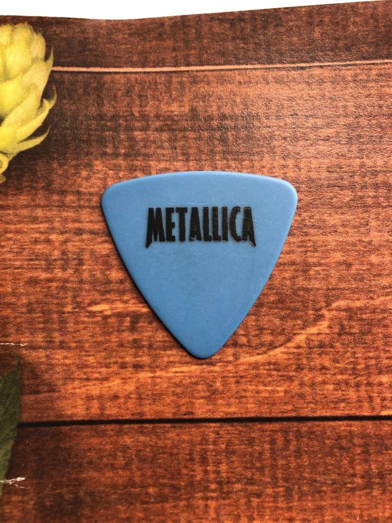 Metallica Vintage 90's jason newsted bass plectrum mediator, Enlèvement ou Envoi, Comme neuf