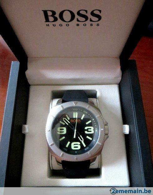 montre hugo boss 1513107 sao paulo watch + boite d'origine, Envoi, Utilisé