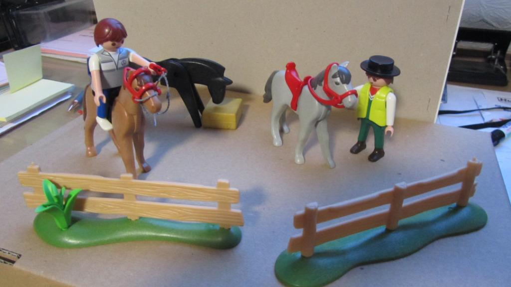 playmobil cavaliers, Enlèvement ou Envoi, Comme neuf