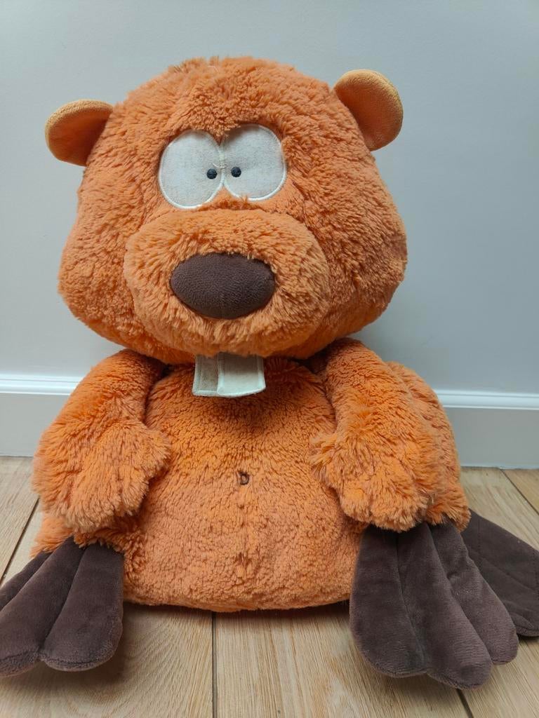 Woody knuffel collectie bever, Kinderen en Baby's, Speelgoed | Knuffels en Pluche, Ophalen, Gebruikt